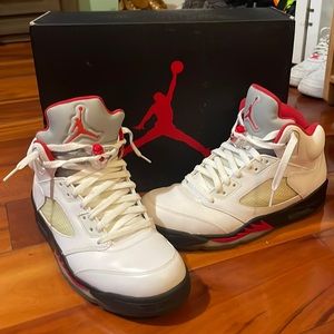 Jordan 5 retro fire red